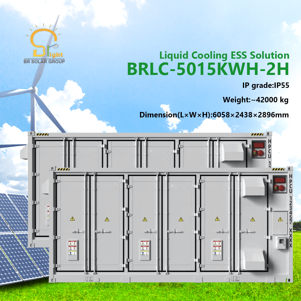 5.01MWH liquid cooled energy storage cabinet