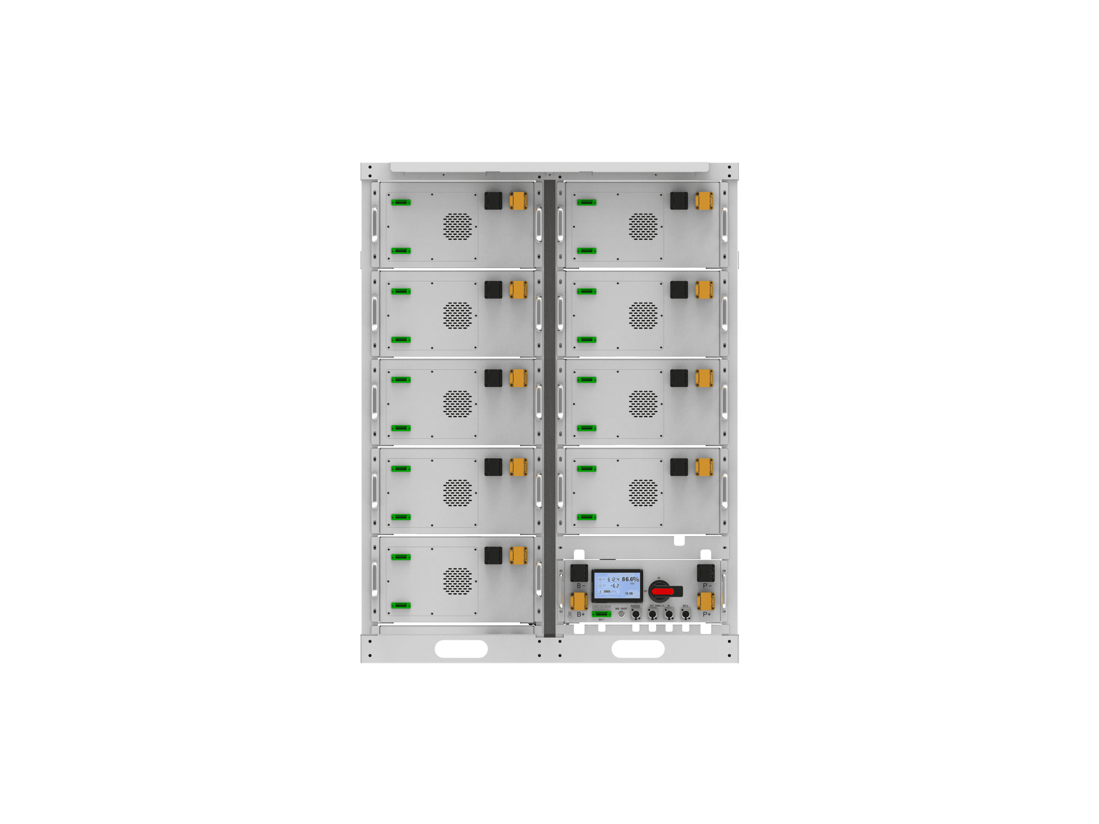 51.2V314AH High-voltage Racks LiFePO4 Battery