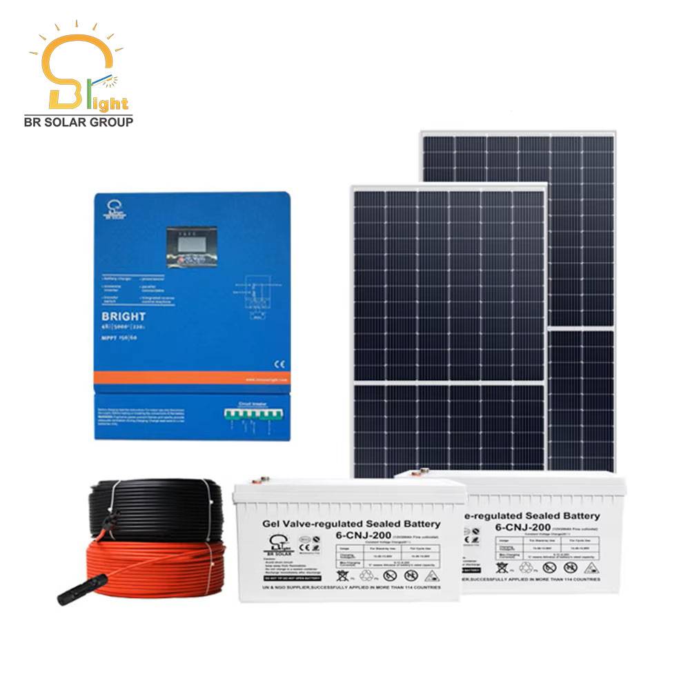 5KW-20kw Off-grid Photovoltaic New Design Solar System Home Power