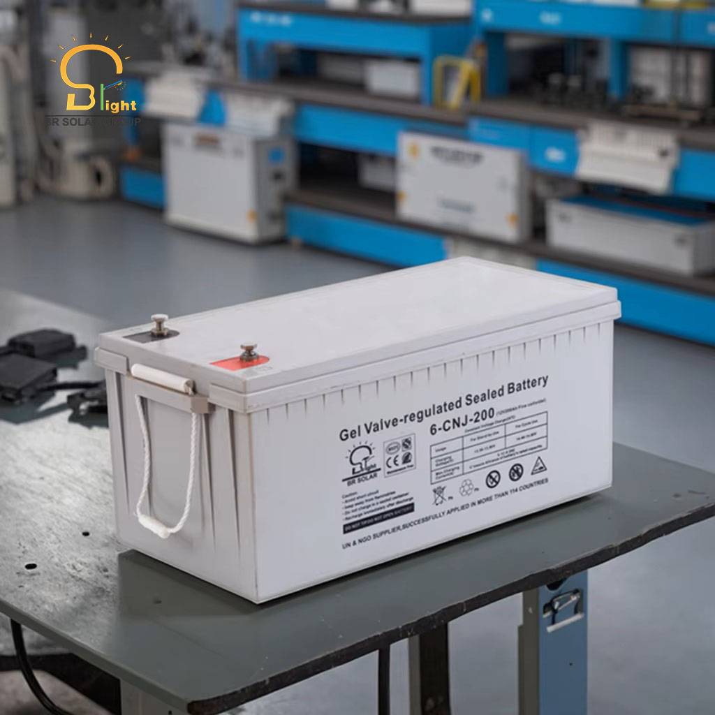 Solar Battery Rechargeable Flexibility Home Ups 12v 100Ah 150Ah 200Ah 250Ah Gel Battery Pack Batteries for Solar