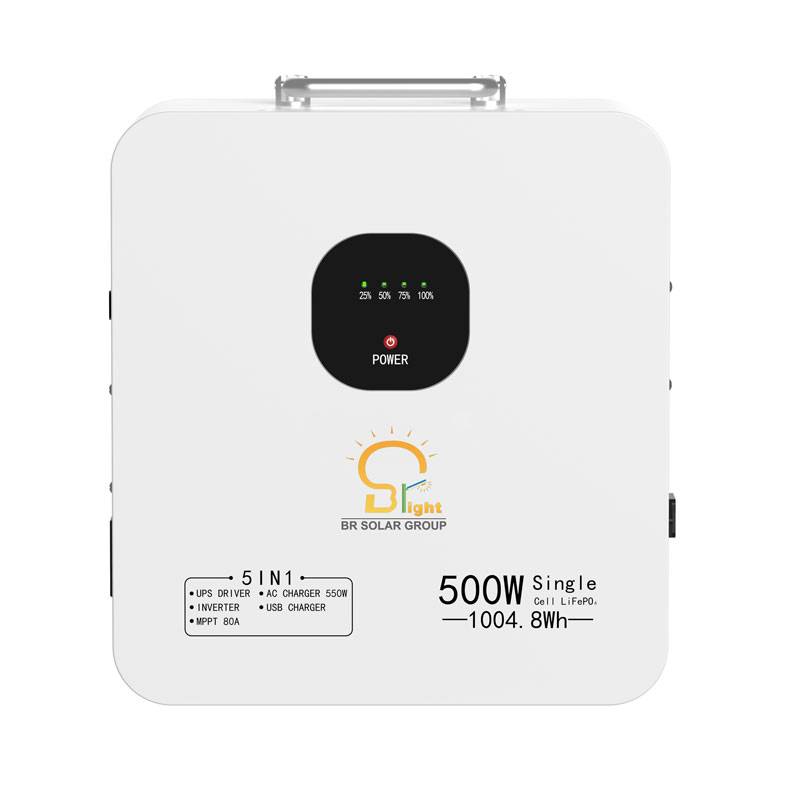 Portable Energy Storage System with 500W LiFePO4 Battery