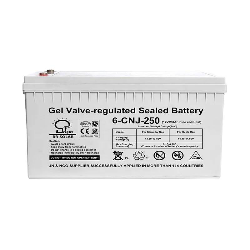 بطارية جل محكمة الغلق بصمام جل 6-CNJ-250