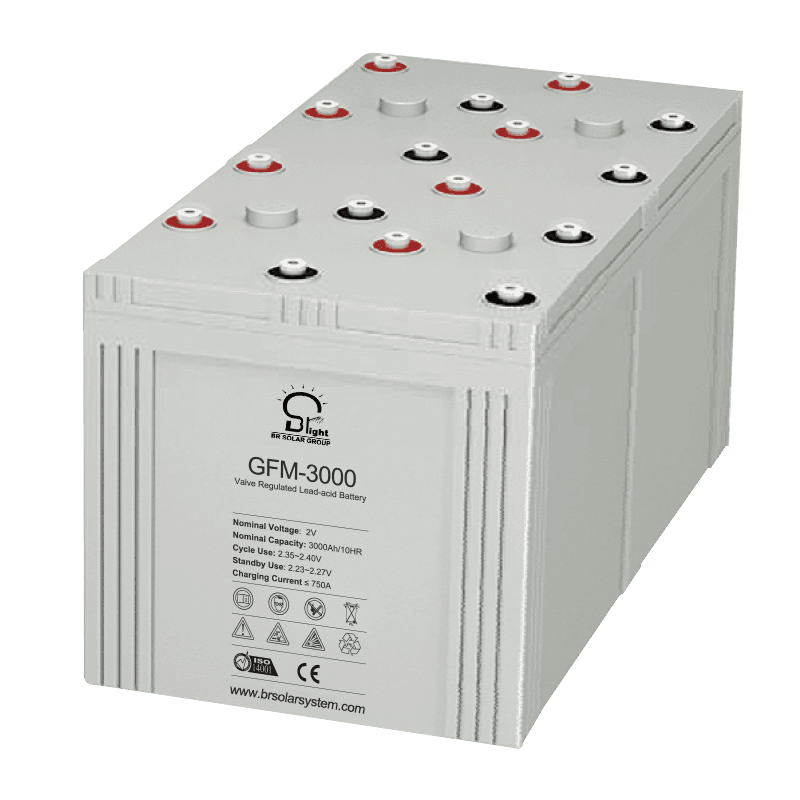 BR Solar 2V GEL Battery: Reliable Power Storage for Solar and UPS Systems