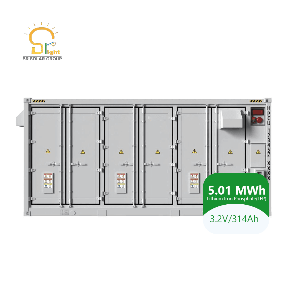 5.01MWH liquid cooled energy storage cabinet