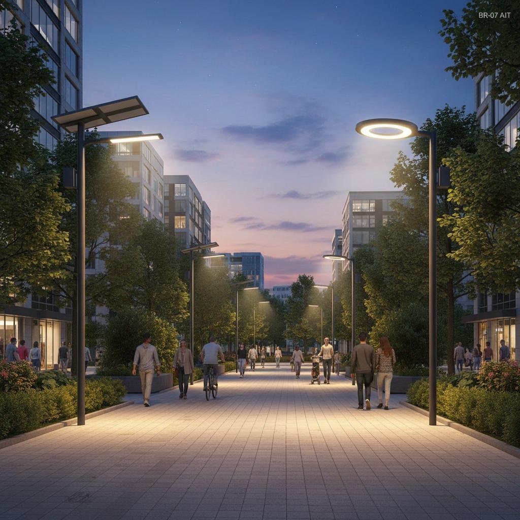 Solar Street Light: Enhancing Eco-friendly Urban Lighting