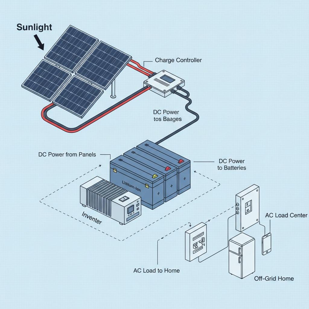 Off-Grid Solar Power System: Harnessing Renewable Energy Solutions