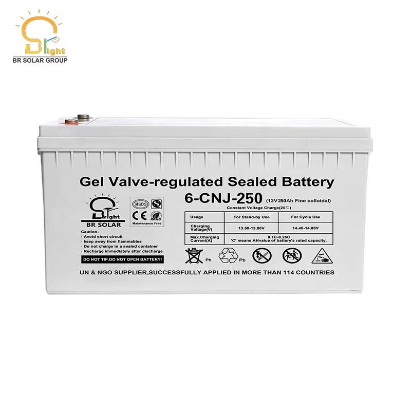 Gel Valve-regulated Sealed Battery 6-CNJ-250