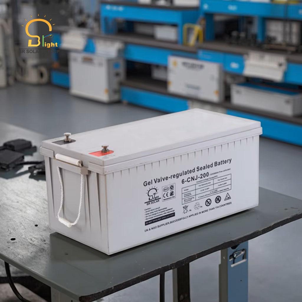 Solar Battery Rechargeable Flexibility Home Ups 12v 100Ah 150Ah 200Ah 250Ah Gel Battery Pack Batteries for Solar