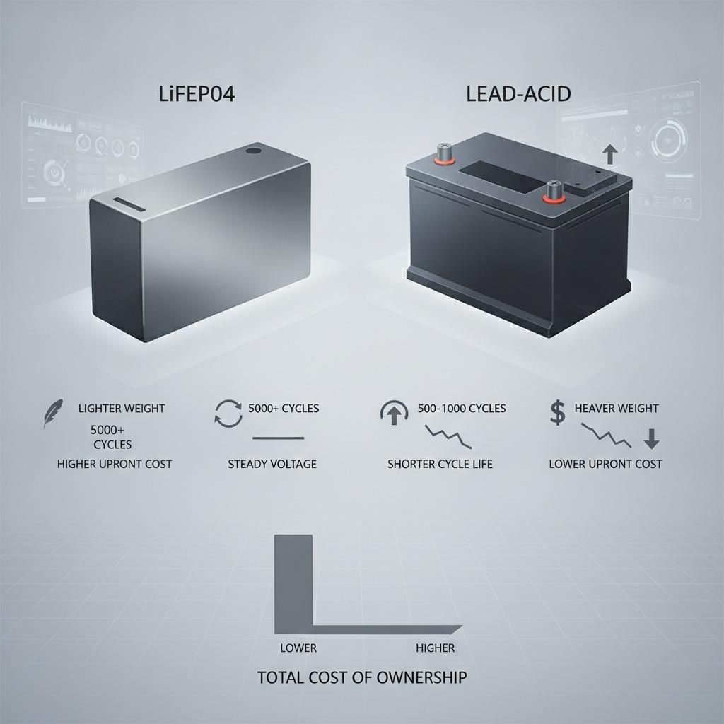 LiFePO4 vs Lead-Acid Batteries: Which Fits Your Application?