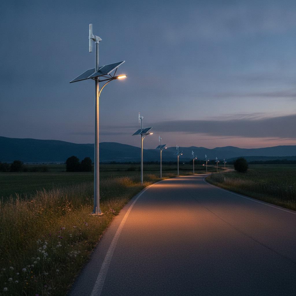 Wind-Solar Hybrid Street Lights: How to Choose the Right System