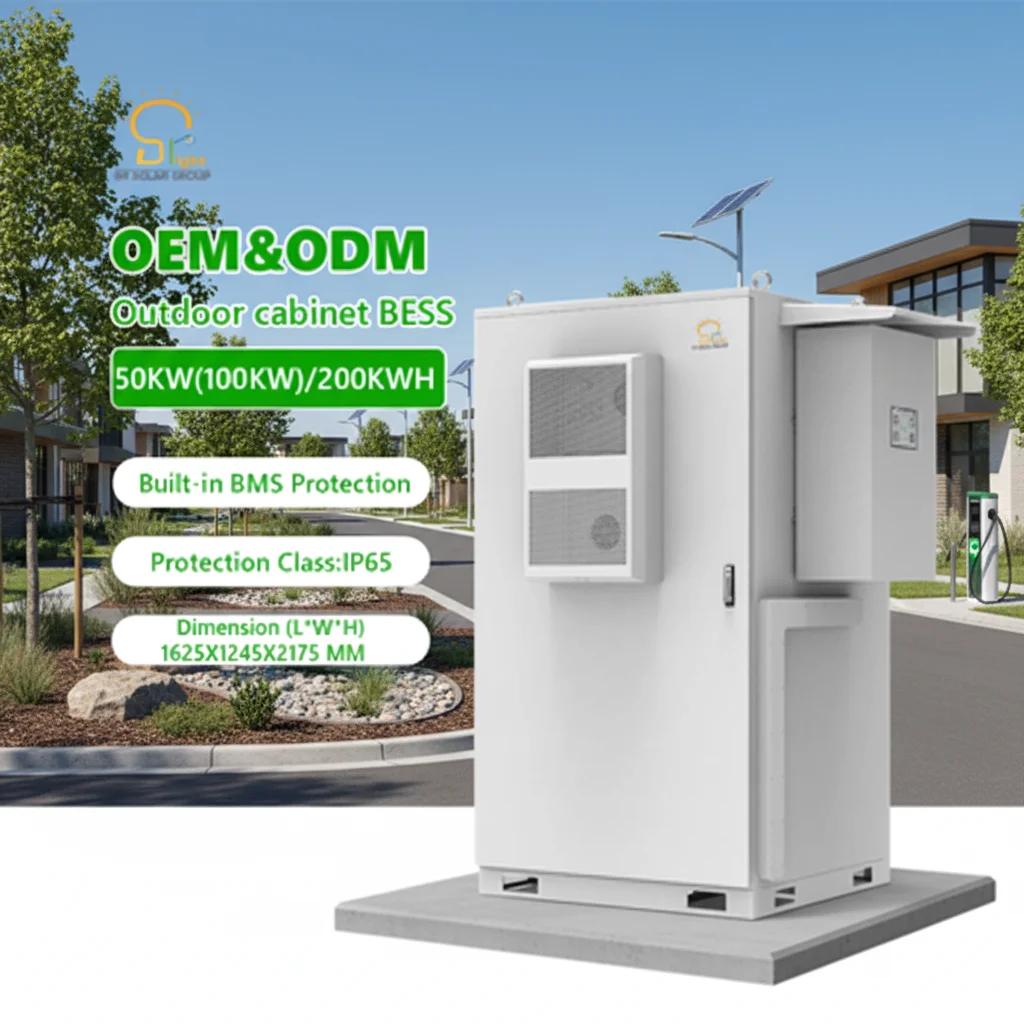 BR SOLAR LifePo4 Аккумуляторная батарея для наружного промышленного хранения энергии в шкафу