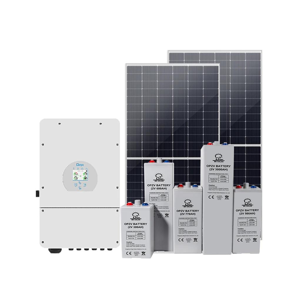 مجموعة كاملة 10kw 30kw 50kw 60kw نظام الألواح الشمسية لمكتب المصنع المنزلي