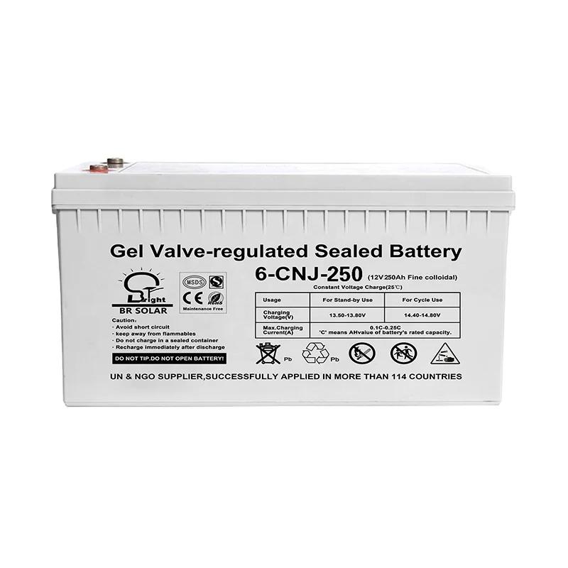بطارية جل محكمة الغلق بصمام جل 6-CNJ-250